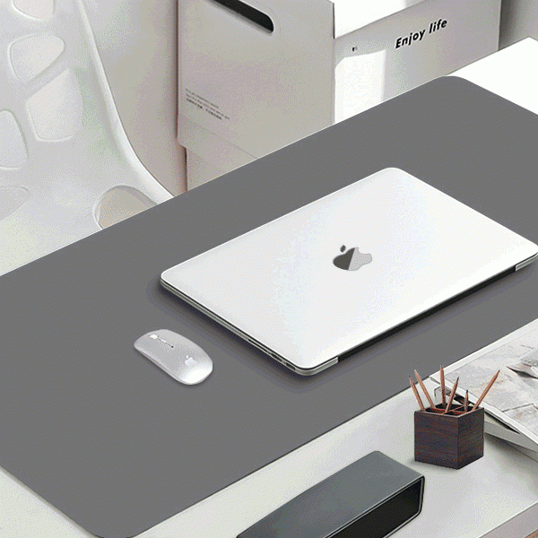 [POIPOI] 장패드 와이드 논슬립 가죽 데스크매트 식탁 책상 매트 마우스패드 80cm 90cm 판촉 사은품