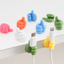 [이거찜] 따봉 케이블 클립(10개묶음) 벽고정 클립 인터넷랜선 선정리후크 전선정리