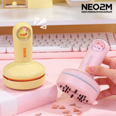 네오투엠 KC인증캐릭터 데스크충전식 청소기 휴대용무선미니청소기 책상키보드 차량용 노트북가방 서랍청소